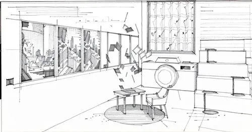 frame drawing,study room,rest room,office line art,examination room,pencils,working space,mono-line line art,line drawing,an apartment,coloring page,kitchen,workroom,apartment,conference room,kitchene