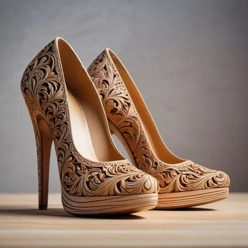 bridal shoe,court shoe,wedding shoes,bridal shoes,cinderella shoe,woman shoes,women's shoe,heeled shoes,women's shoes,carved wood,women shoes,high heeled shoe,paisley pattern,high heel shoes,heel shoe,ladies shoes,flapper shoes,stack-heel shoe,formal shoes,wood carving,Illustration,Abstract Fantasy,Abstract Fantasy 07