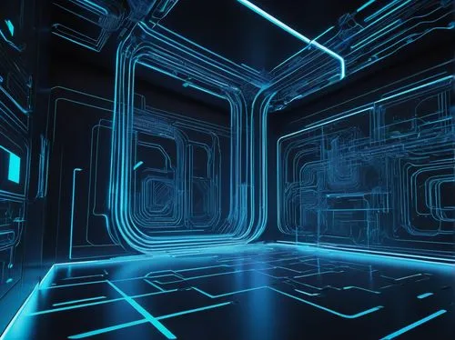 tron,3d background,cinema 4d,cyberscene,wavevector,silico,cyberview,fractal environment,cyberspace,cyberia,holodeck,rez,cyberscope,wireframe,fractal lights,cyberrays,maze,spaceship interior,hyperspace,ldd,Illustration,Realistic Fantasy,Realistic Fantasy 29