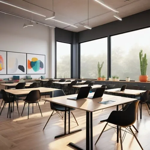 classroom,class room,school design,desks,3d rendering,study room,lecture room,conference room,meeting room,blur office background,classrooms,schoolrooms,schoolroom,daylighting,conference table,classroom training,board room,staffroom,steelcase,modern office,Illustration,Japanese style,Japanese Style 08