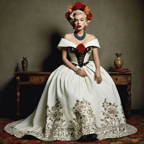 victorian lady,folk costume,habanera,vintage woman,traditional costume,queen of hearts,Photography,Fashion Photography,Fashion Photography 05