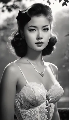 madhubala,gene tierney,rosalba,pleasantville,charulata,marienbad,connie stevens - female,ninfa,vintage woman,aelita,maureen o'hara - female,rosaline,duchesse,mikimoto,myrna,desilu,pyaasa,model years 1