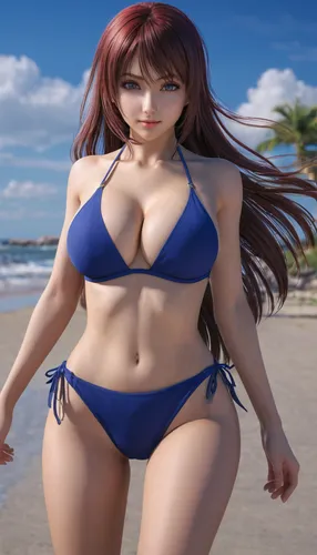 beach background,anime 3d,plus-size model,3d model,maya,beach toy,3d figure,kotobukiya,3d rendered,one-piece swimsuit,two piece swimwear,3d render,beach scenery,summer swimsuit,mikuru asahina,honmei choco,tankini,erika,mar,gravure idol,Photography,General,Natural