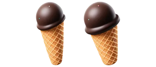 black and white ice cream cone, cartoon style, creamy texture, rounded tip, colorful sprinkles, wafer cone, single scoop, side view, 3/4 composition, soft focus, warm lighting, PNG transparent backgro