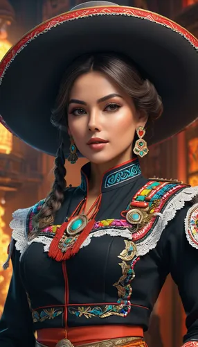 mariachi,la catrina,sombrero,matador,mexican culture,dia de los muertos,mexican,el dia de los muertos,sombrero mist,la calavera catrina,mexican hat,mexican mix,margarita,pandero jarocho,adelita,mexico,cinco de mayo,muerte,mexican tradition,dodge warlock,Unique,3D,3D Character