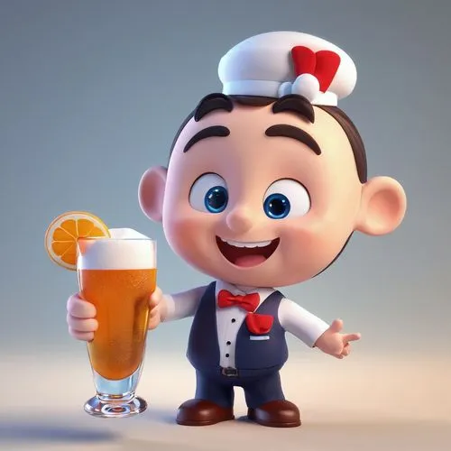 cartoon doctor,popeye,bartender,cute cartoon character,beer cocktail,waiter,daiquiri,medic,rum swizzle,italian soda,barman,rafaello,disney character,cinema 4d,fruitcocktail,pinocchio,orange soft drink,cuba libre,orange drink,tetleys,Unique,3D,3D Character