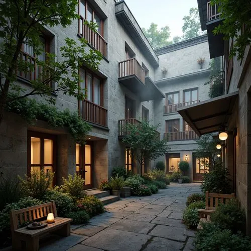 courtyards,courtyard,old linden alley,inside courtyard,apartment complex,an apartment,townhouse,apartment house,ryokan,streamwood,apartment building,kinkade,3d rendering,townhome,greystone,apartments,sansar,3d rendered,auberge,wuzhen