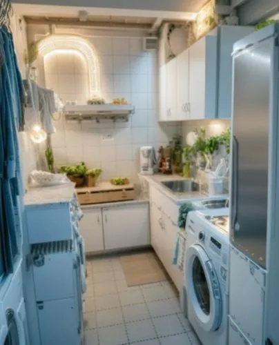 風格不要變化太大 白色為主,laundry room,kitchen interior,kitchenette,major appliance,kitchen design,vintage kitchen,appliances,kitchen,under-cabinet lighting,kitchen equipment,household appliances,household applia