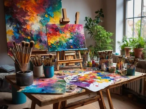 painting technique,art painting,the living room of a photographer,flower painting,boho art,art tools,in a studio,meticulous painting,artists,home studio,colorful life,creative office,art academy,table artist,art materials,studio photo,fabric painting,creative spirit,post impressionist,easel,Art,Classical Oil Painting,Classical Oil Painting 17