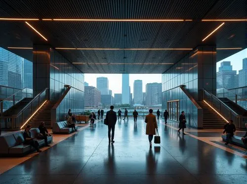 hudson yards,skybridge,moving walkway,pedway,pudong,aeroport,concourse,concourses,skyways,worldport,the airport terminal,difc,terminals,skywalks,citicorp,cityscapes,city scape,hafencity,costanera center,skytrains