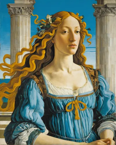 botticelli,medusa,venus,la nascita di venere,virgo,aphrodite,lacerta,renaissance,artemisia,cepora judith,caryatid,vittoriano,portrait of a girl,neoclassic,leonardo da vinci,priestess,zodiac sign libra,cybele,cleopatra,laurel wreath,Conceptual Art,Oil color,Oil Color 07