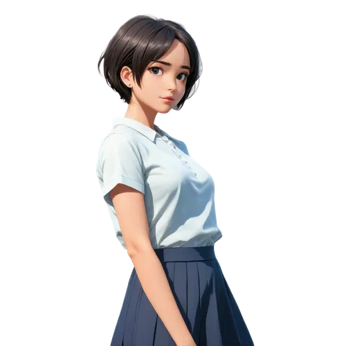 tsukiko,yumei,kanno,ritsuko,mikiko,nanako,alita,peni,digital painting,takako,mieko,shumeiko,hikari,atsuko,school skirt,himawari,takiko,minmei,katara,minako,Anime,Anime,Traditional