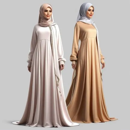 3d drawing of long maxi for wool Muslim hejab for Muslim women with wool design.winter design digital drawing with two colours with Milton with winter  loose design loose selves with velvet style loos