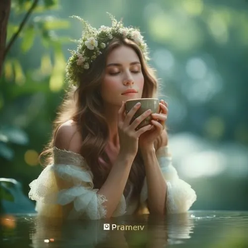 woman eating apple,woman drinking coffee,perfumer,perfuming,romantic portrait,woman with ice-cream,Photography,General,Cinematic