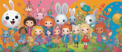 children's background,kids illustration,rabbits,easter-colors,rabbits and hares,easter theme,rabbit family,easter festival,easter background,bunnies,easter rabbits,shirakami-sanchi,cartoon forest,carrot pattern,animal balloons,happy easter hunt,carrot print,abstract cartoon art,children's paper,fairy world,Illustration,Abstract Fantasy,Abstract Fantasy 04