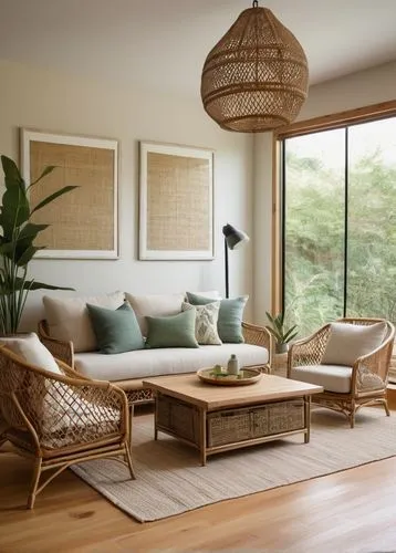 chaise lounge,contemporary decor,bamboo curtain,hawaii bamboo,hovnanian,living room,mid century modern,sitting room,modern living room,livingroom,modern minimalist lounge,rattan,sunroom,modern decor,daybed,daybeds,interior modern design,home interior,danish furniture,family room,Illustration,Japanese style,Japanese Style 15