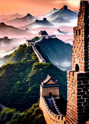 great wall,wudang,badaling,wall,emei,qinshan,shaoshan,walled,fortress,qin,haicang,zhanshan,world digital painting,xingshan,fortresses,battlements,xiangshan,castles,battlement,summit castle,Illustration,Vector,Vector 21