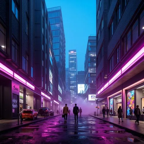 shinjuku,akihabara,cybercity,akiba,tokyo,ultraviolet,tokyo city,yodobashi,shimbashi,broadgate,vapor,paulista,futuristic landscape,kabukicho,purpleabstract,yonge,kamurocho,ikebukuro,nihonbashi,neon lights