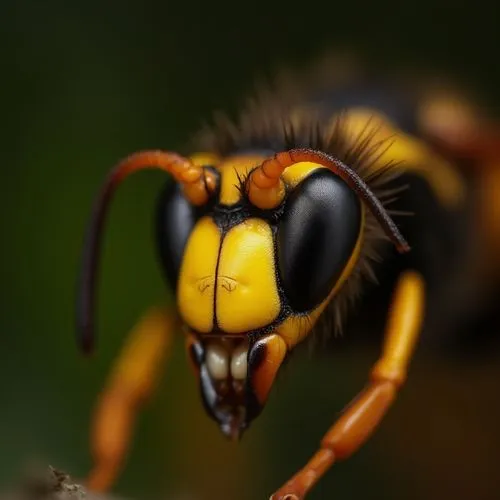 An ultra-close macro shot of a wasp’s stinger, taken with the Sony A7R IV and its 61MP sensor, paired with the Sony FE 90mm f/2.8 Macro G OSS lens for precision detail. The focus is on the sharp, need