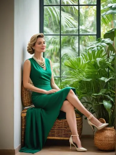 in green,green dress,art deco woman,grace kelly,rosamund,green,elegante,barresi,baranski,sobchak,green and white,winslet,vintage dress,pine green,valorie,elegant,zellweger,charlize,elegance,evelyne,Conceptual Art,Sci-Fi,Sci-Fi 08