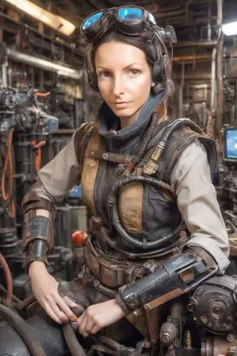 holtzmann,ripley,organa,blomkamp,mechanic,steampunk,Photography,Realistic