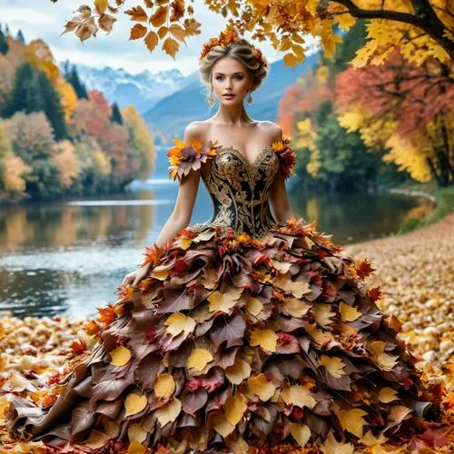 autumn background,autumn theme,golden autumn,autumn idyll,autumn cupcake,autumn decoration,autumn leaves,autumn decor,autumn gold,ball gown,autumn chrysanthemum,autumn scenery,seasonal autumn decoration,autumn jewels,fairy tale character,autumn colors,fairy queen,autumn landscape,the autumn,autumn photo session,Photography,Fashion Photography,Fashion Photography 04