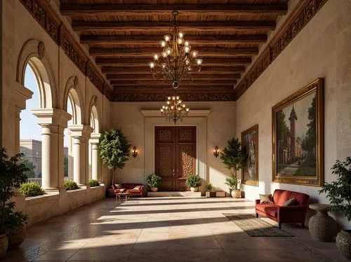 hallway,amanresorts,entrance hall,lobby,inside courtyard,foyer,cochere,entryway,interior decor,royal interior,hallway space,luxury home interior,masseria,courtyard,parador,breezeway,hacienda,entryways,vaulted ceiling,entranceway