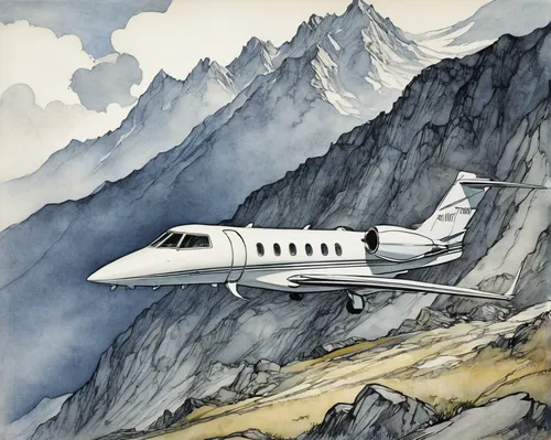 Private Jet landing in mountains,business jet,gulfstream iii,corporate jet,gulfstream v,learjet 35,bombardier challenger 600,gulfstream g100,pilatus pc-24,pilatus pc-12,pilatus pc 21,diamond da42,char