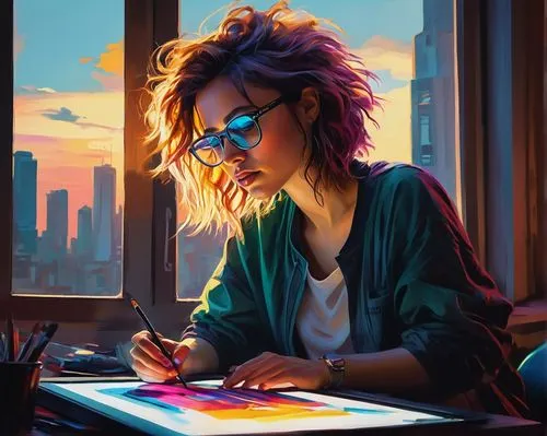 girl studying,girl at the computer,world digital painting,illustrator,digital painting,painting technique,artist portrait,girl drawing,cyberpunk,digital art,programadora,vector illustration,jasinski,vector art,girl making selfie,digital creation,digital illustration,sci fiction illustration,artist,table artist,Illustration,Realistic Fantasy,Realistic Fantasy 29