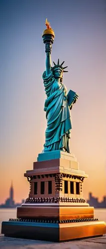 liberty enlightening the world,statue of liberty,the statue of liberty,liberty statue,lady liberty,a sinking statue of liberty,liberty island,queen of liberty,new york harbor,usa landmarks,liberty,statue of freedom,ellis island,nyclu,newyork,golden candlestick,tilt shift,lamerica,immigrate,americanisation,Conceptual Art,Oil color,Oil Color 09