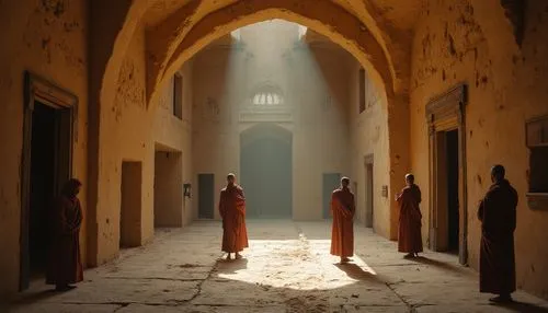 monks,theed,cloistered,monastic,buddhists monks,middle eastern monk,monastery,monasteries,kanawa,corridor,madrasa,nuns,la kasbah,kasbah,corridors,nunnery,hosseinian,indian monk,monastics,inside courtyard,Photography,General,Realistic