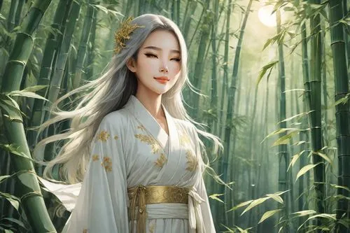 oriental princess,chinese art,junshan yinzhen,white blossom,oriental girl,inner mongolian beauty,oriental,fantasy portrait,oriental painting,ao dai,lily of the field,mulan,dragon li,asian vision,dongfang meiren,bamboo flute,world digital painting,asian woman,geisha,jasmine blossom,Photography,Natural