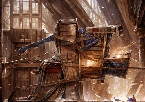 merchant,hanging houses,game illustration,medieval,scrap collector,stalls,medieval market,wooden houses,apothecary,galleon ship,portcullis,gondolas,sci fiction illustration,harp of falcon eastern,straw carts,wooden cart,pirate ship,merchant train,straw cart,peddler