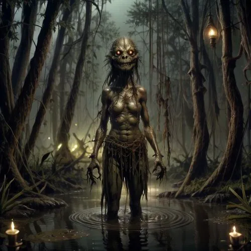 jarawa,skinwalker,witchdoctor,skinwalkers,skyclad,bunyip,maliana,hekate,nyarlathotep,vodun,voodoo woman,primordial,boonmee,gorgoroth,mesolithic,bayou,shamanic,baraka,druidic,cryptids