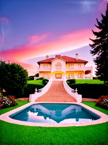 nemacolin,rosecliff,istana,bendemeer estates,domaine,mansion,house silhouette,villa,dreamhouse,philbrook,broadmoor,chateau margaux,belvedere,ashram,palladianism,pool house,chateau,hacienda,southfork,fountain lawn,Illustration,American Style,American Style 10