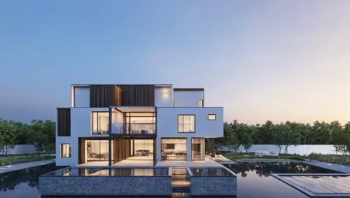 modern house,cubic house,modern architecture,cube house,cube stilt houses,dunes house,Photography,General,Realistic