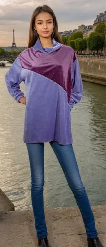 long-sleeved t-shirt,plus-size model,fatayer,paris,bonjour bongu,long-sleeve,plus-size,in a shirt,plus-sized,bordeaux,blouse,river seine,girl in t-shirt,paris clip art,active shirt,boeuf à la mode,3d bicoin,tshirt,see-through clothing,big,Female,South Americans,Straight hair,Youth adult,M,Kawaii,Sweater With Jeans,Outdoor,Banks of the Seine