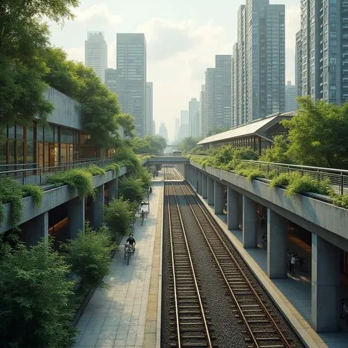 elevated railway,songdo,yeouido,skytrains,songshan,skyrail,urban landscape,pangyo,tamachi,azabu,taikoo,urban design,urbanism,maglev,urban development,mingshan,skytrain,rebiya,liveability,cityu,Photography,General,Realistic