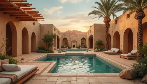 amanresorts,morocco,riad,moroccan pattern,marrakesh,marocco,la kasbah,yazd,palmilla,marocchi,marrakech,madinat,luxury property,maroc,persian architecture,kasbah,oman,morroco,outdoor pool,courtyard,Photography,General,Realistic