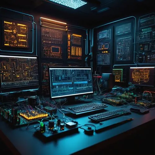 control desk,computer room,control center,computer system,the server room,control panel,engine room,cyberscene,computer workstation,cyberonics,technological,computerized,eikon,computer graphic,mixing table,oscilloscopes,reaktor,working space,electronics,cyberpunk,Illustration,Paper based,Paper Based 21