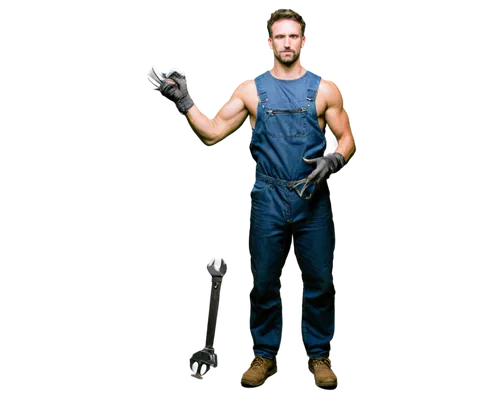 man holding gun and light,bernthal,handyman,tradesman,hrithik,electrician,repairman,utilityman,welder,machinist,steelworker,gas welder,overalls,bleszinski,manganiello,powerbuilder,mechanic,metalworker,jeans background,handymen,Illustration,American Style,American Style 12