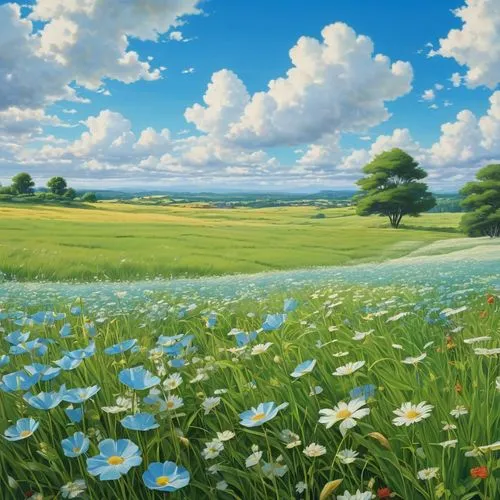 meadow landscape,landscape background,summer meadow,blooming field,flower field,flower meadow,meadow in pastel,windows wallpaper,field of flowers,spring background,nature background,springtime background,spring meadow,flowers field,flowering meadow,meadow,blanket of flowers,green meadow,meadow flowers,dandelion field,Photography,General,Realistic