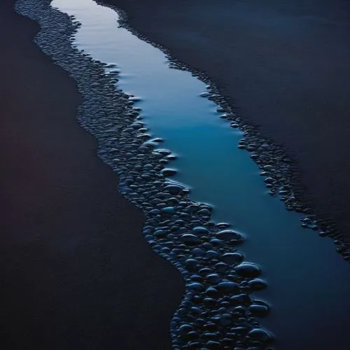 black sand,sand ripples,moonscape,dark beach,sand waves,black beach,Conceptual Art,Sci-Fi,Sci-Fi 02