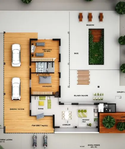 Landscape Design,top view of floor plan with furniture and interior,an apartment,habitaciones,shared apartment,apartment,floorplan home,cohousing,Illustration,American Style,American Style 15