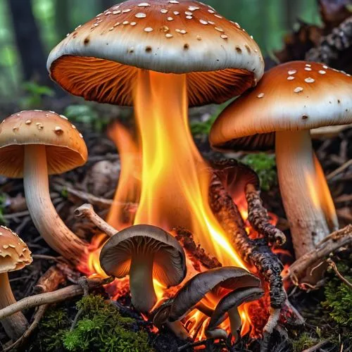 forest mushrooms,agaricaceae,mushroom landscape,forest mushroom,edible mushrooms,mushrooms,fungus,fungi,medicinal mushroom,champignon mushroom,edible mushroom,umbrella mushrooms,club mushroom,toadstools,agaric,fungal science,mushrooming,mushroom type,witches boletus,lingzhi mushroom,Photography,General,Realistic