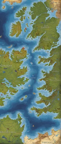 Uncover the secrets of a hidden Westeros map, lost for centuries,imperial shores,island of fyn,old world map,northern longear,the continent,map outline,cartography,relief map,northrend,coastal and oce