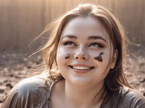 cinnamon girl,killer smile,a girl's smile,mascara,retouch,mud,beautiful girl,beautiful young woman,beautiful face,love dove,the girl's face,lindsey stirling,background bokeh,silphie,girl on the dune,clay mask,natural cosmetic,digital compositing,magnolieacease,adorable,Photography,Polaroid