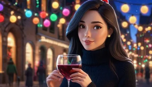 mulled wine,mulled claret,gothel,tamannaah,alita,tamanna,Unique,3D,3D Character