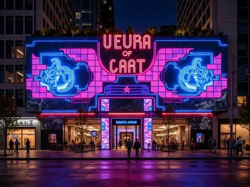 vdara,viena,yvr,theatre marquee,veruca,illuminated advertising,verdi,verba,vienna,yatsura,cinerama,vera,metrovacesa,ventura,neon sign,vieyra,veera,cinema strip,velva,vrbica