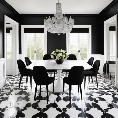 black and white pattern,checkered floor,ceramic floor tile,black and white pieces,tile flooring,geometric style,contemporary decor,modern decor,floor tiles,ceramic tile,white and black color,dining room table,tile kitchen,spanish tile,kitchen & dining room table,scandinavian style,dining room,chessboard,interior design,breakfast room,Photography,Fashion Photography,Fashion Photography 08